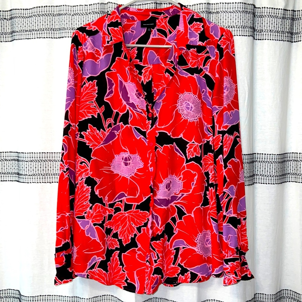 Floral Work Blouse